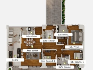 Venta en construcción apartamento en Cayalá zona 16 - 5