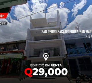 Edificio en renta en San Pedro Sacatepequez, San Marcos