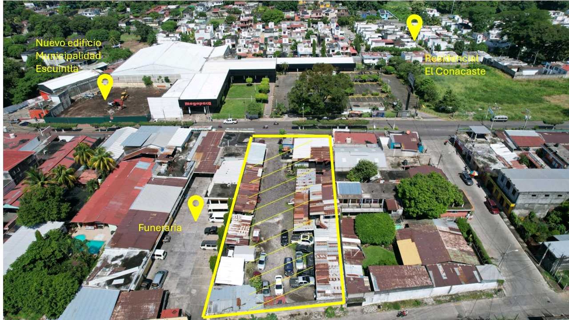 Estratégico Terreno Comercial en Renta – Avenida Principal, Escuintla - Miniatura 2