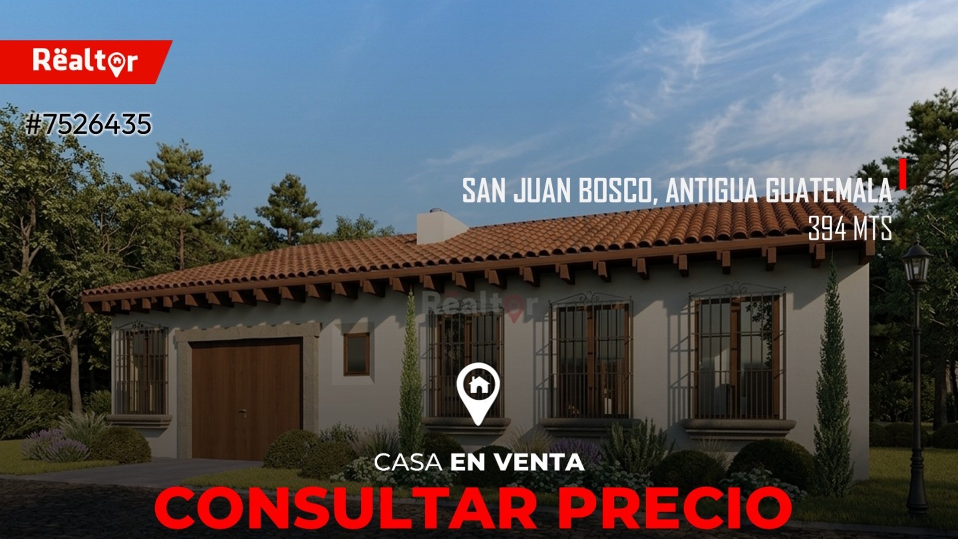 Casa en Venta San Juan Bosco, Antigua Guatemala
