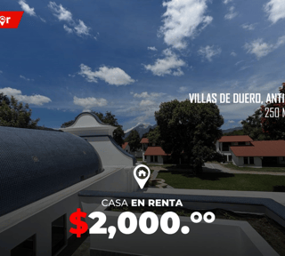 Casa en Renta en Villas de Duero, San Pedro Alto, Antigua Guatemala