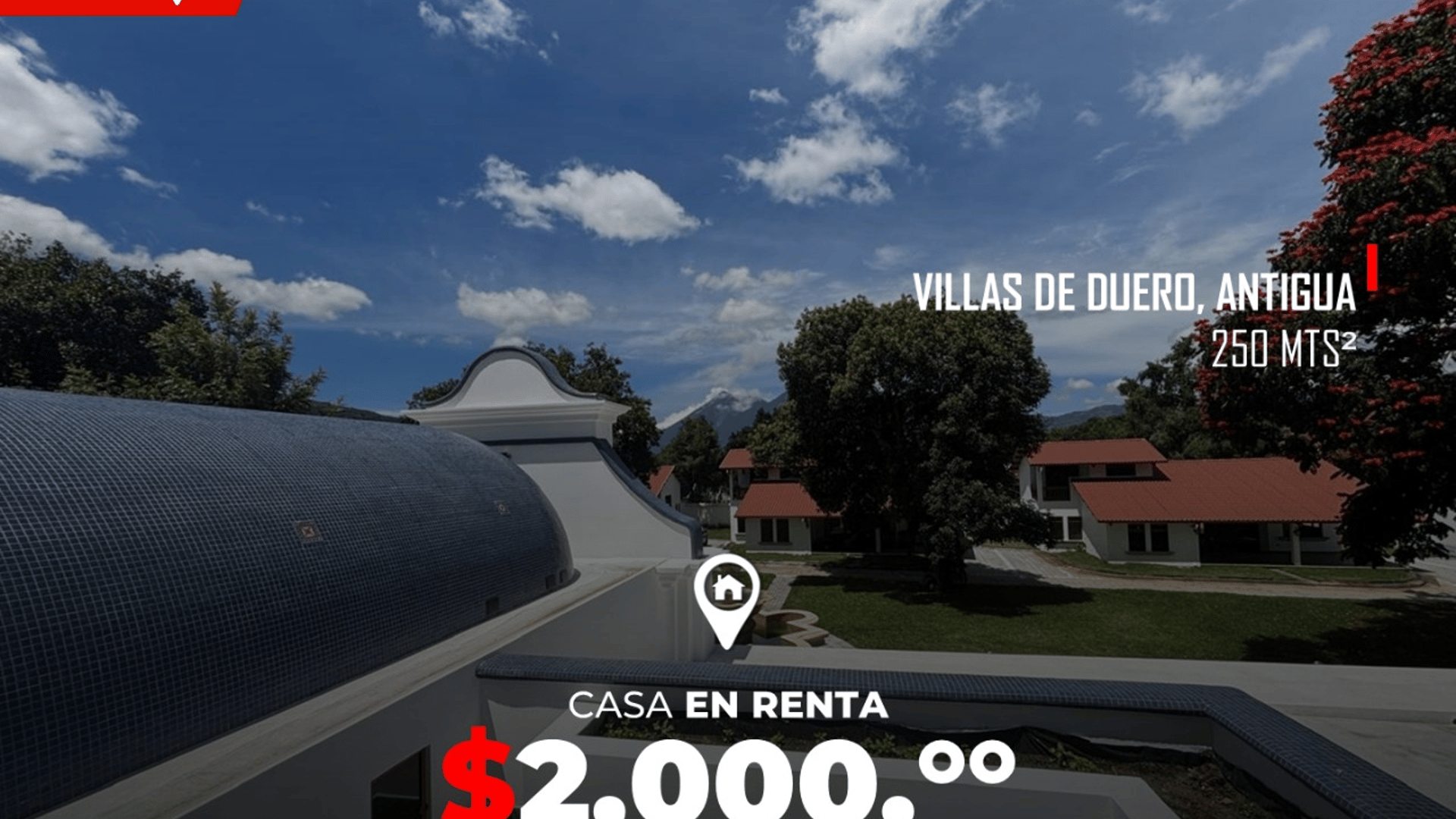 Casa en Renta en Villas de Duero, San Pedro Alto, Antigua Guatemala