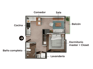 Apartamento en Pre-venta en zona 10 Guatemala - 4