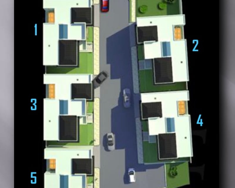 Condominio de 5 casas entrada a Fraijanes $1.5M