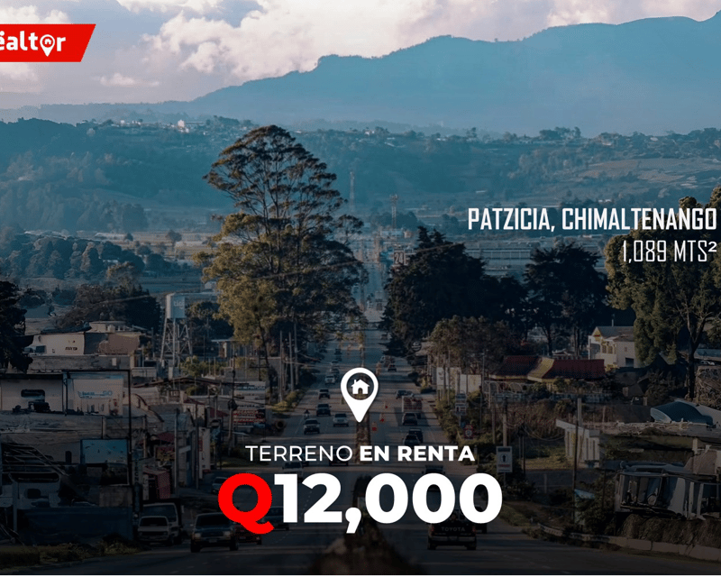 Terreno en Renta en Patzicia, Chimaltenango