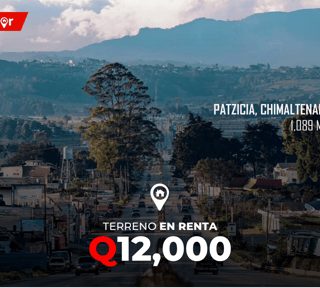 Terreno en Renta en Patzicia, Chimaltenango