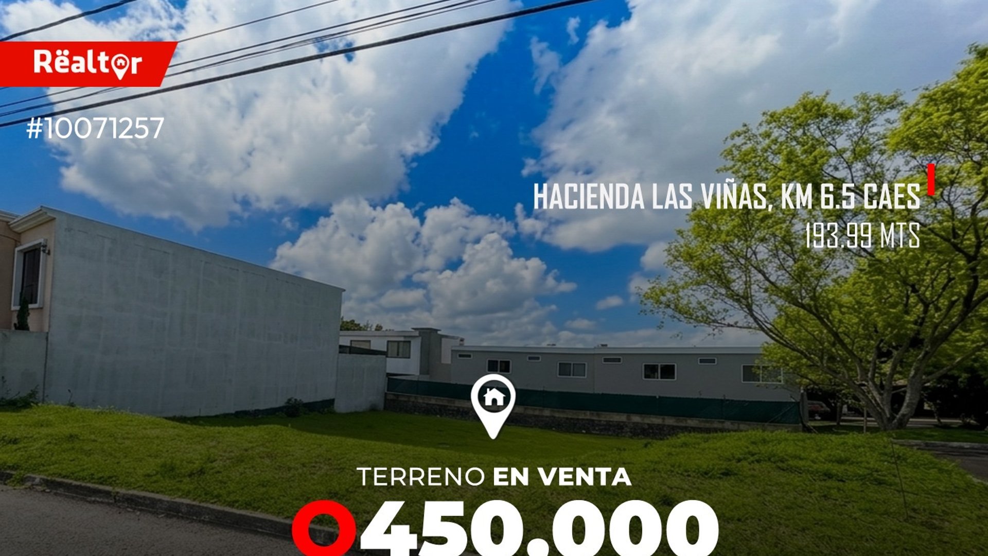 Terreno en venta Hacienda las Viñas km 16.5 CAES - Image 1