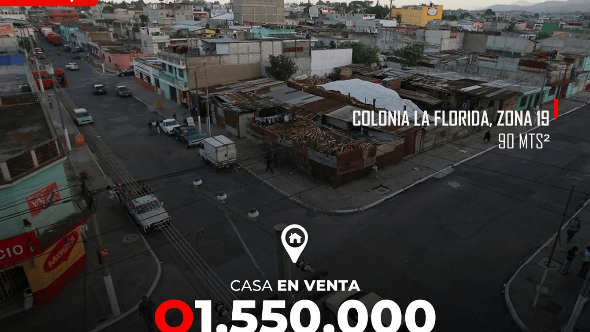 Casa en venta en la Florida zona 19