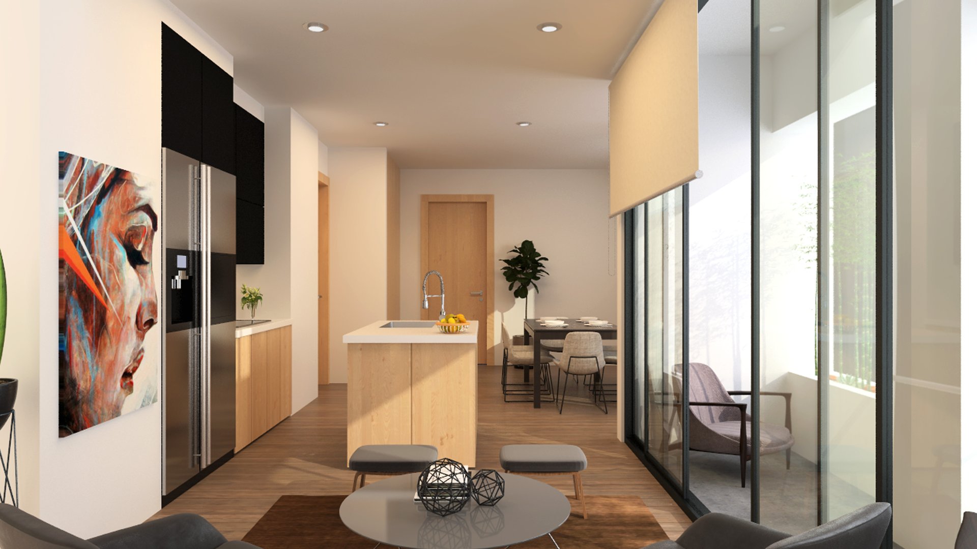 APARTAMENTO EN VENTA EN AOKI, CON INQUILINO ZONA 14