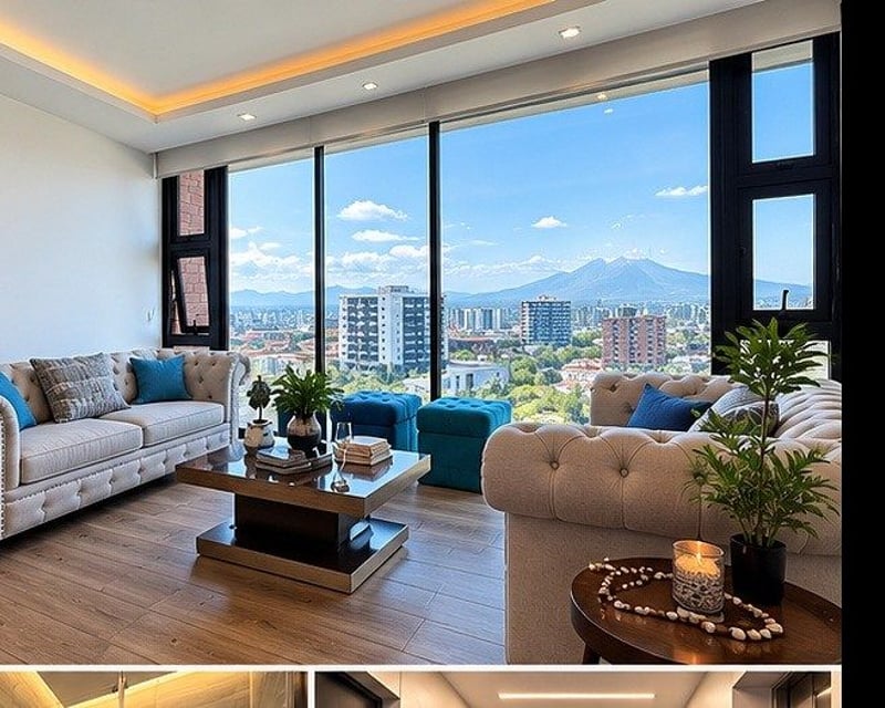 Apartamento en venta en Edificio Baden VH1, Zona 15 – Vista a los volcanes