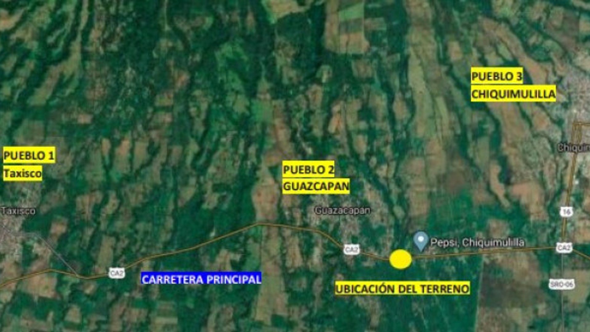 Terreno en renta en Guazacapán, Santa Rosa - Miniatura 3