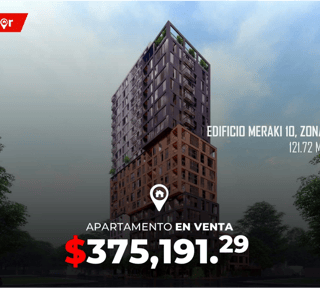 Apartamento en Venta en Edificio Meraki 10, zona 10