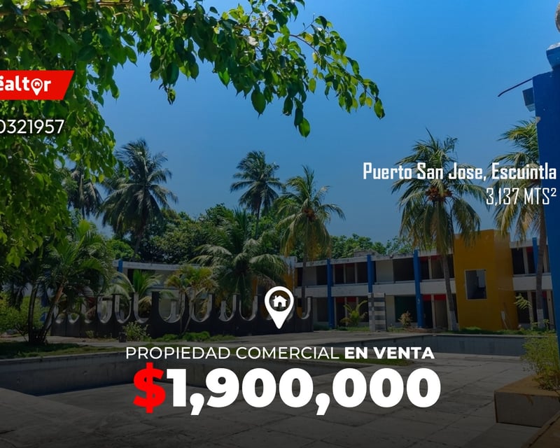 Propiedad Comercial en venta en Puerto San Jose, Escuintla 