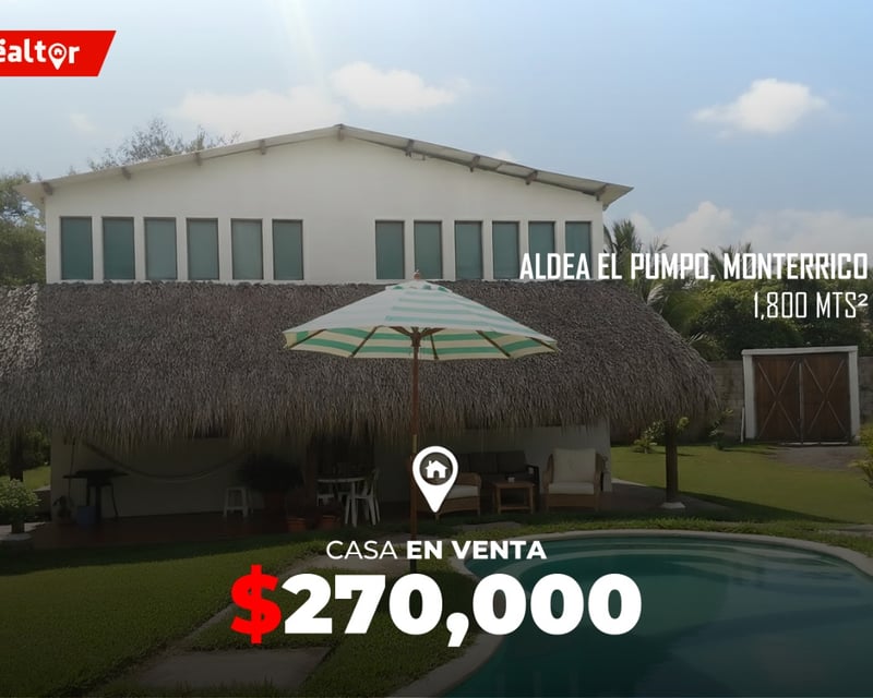Chalet en Venta en Aldea El Pumpo, Monterrico