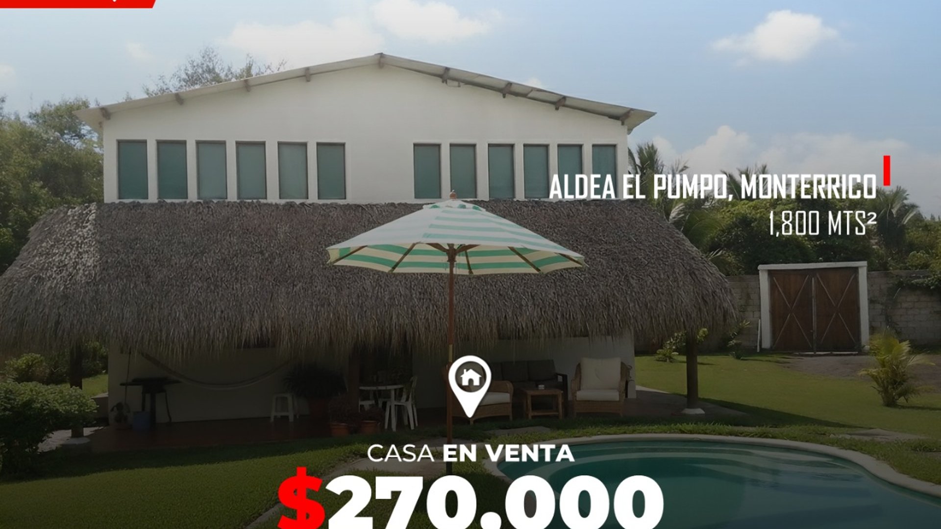 Chalet en Venta en Aldea El Pumpo, Monterrico