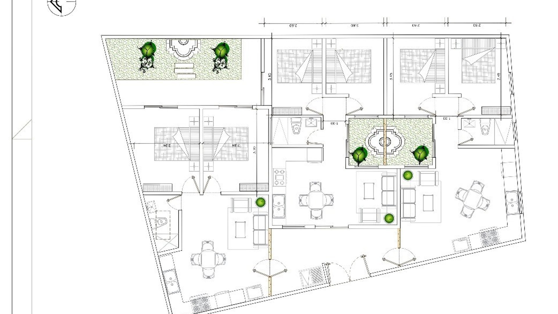 Se venden 3 apartamentos juntos en Antigua GT
