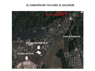 Terreno en Alquiler/Venta Canchón Km. 19 Carretera a El Salvador Ruta CA-1 Orien - 2