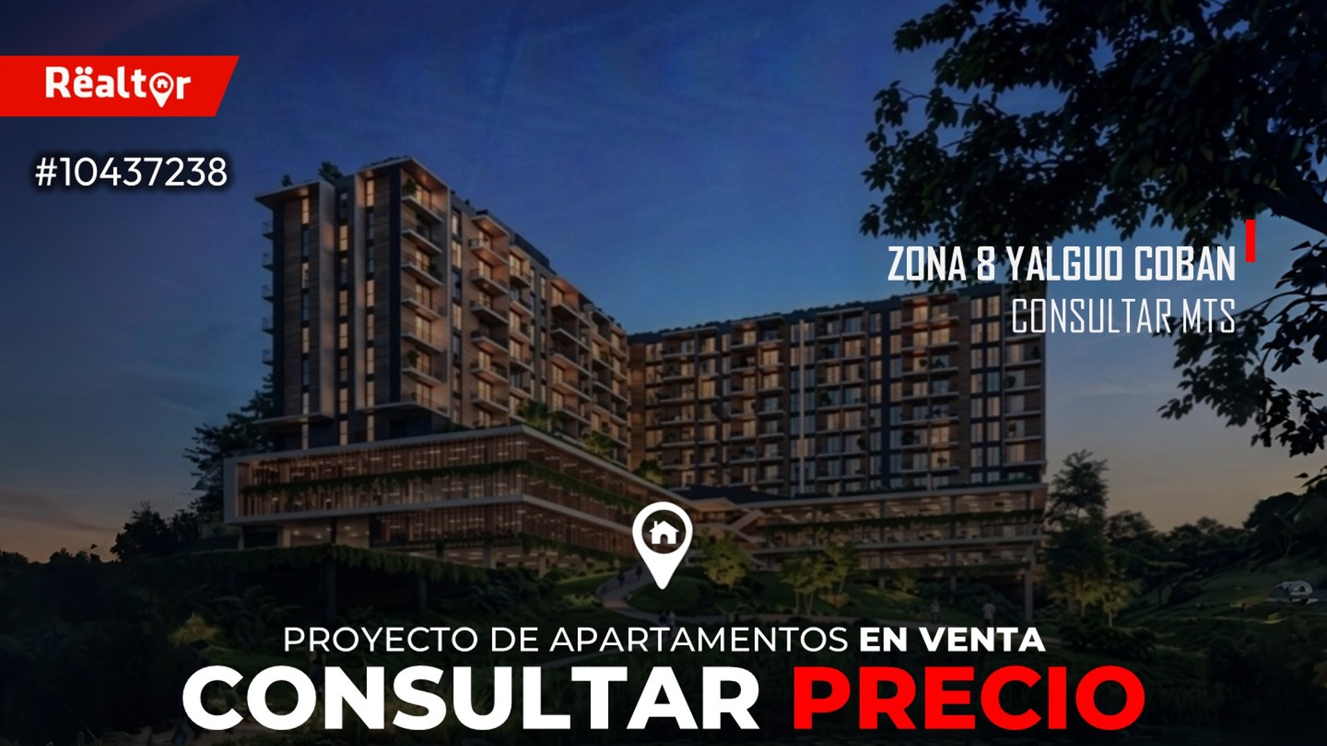 Proyecto de apartamentos en venta en zona 8 Yalguo Coban 