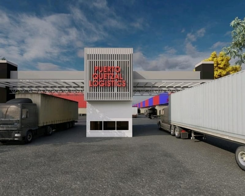 Warehouse for Sale in Puerto Quetzal, Guatemala | 1,000 m² | 24/7 Security | USD $590/m²