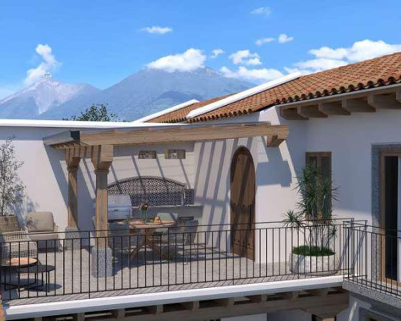 En venta casa en Antigua Guatemala en condominio