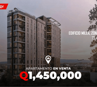 Apartamento nuevo en Venta en Edificio Torre Milea, zona 13