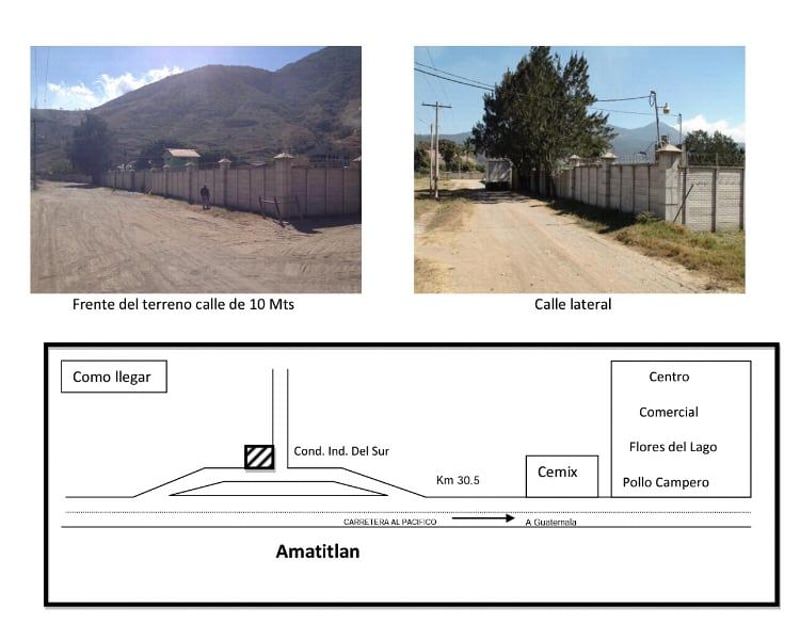 Terreno en Venta, Km 30.5 hacia Escuintla