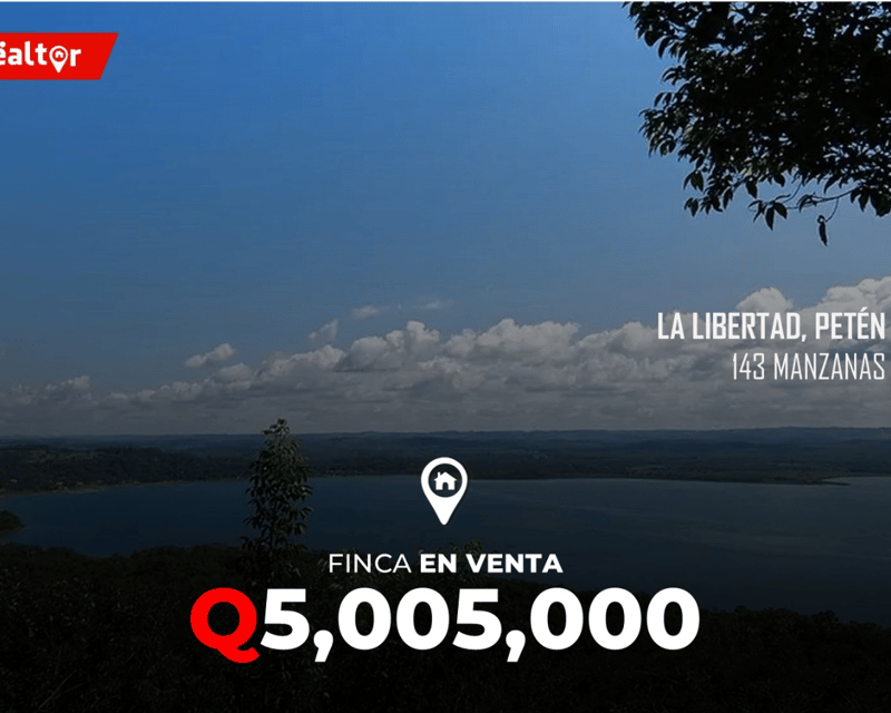Finca en Venta en La Libertad, Petén