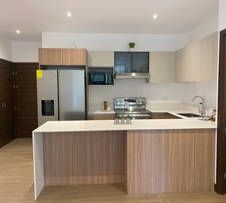 Apartamento en renta de 2 habitaciones en nivel bajo en Z15 Ref-5331