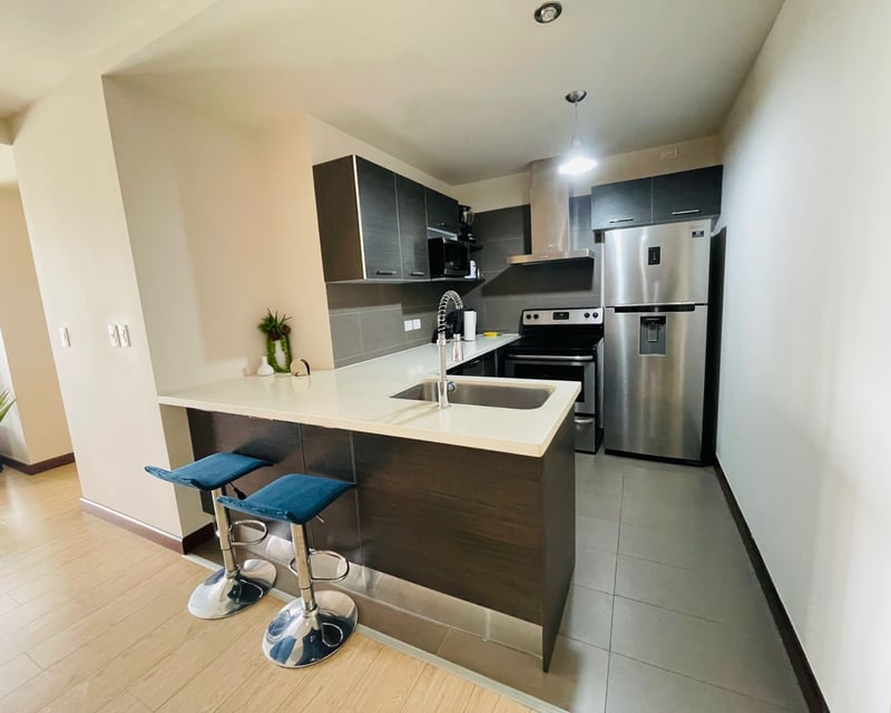 APARTAMENTO AMUEBLADO EN RENTA – EDIFICIO VEINTI4, ZONA 10