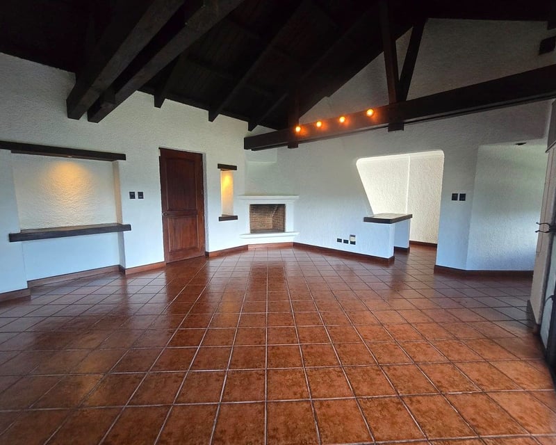 CASA EN RENTA EN CONDOMINIO EL SOCORRO KM 12 CAES, CON JARDIN‼️