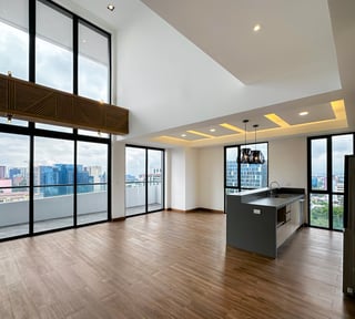 Apartamento de 2 niveles en renta, Zona 10