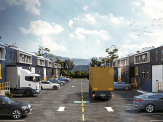 Bodegas en venta Parque Industrial CAES , Km 27 cerca de la Vas - 3