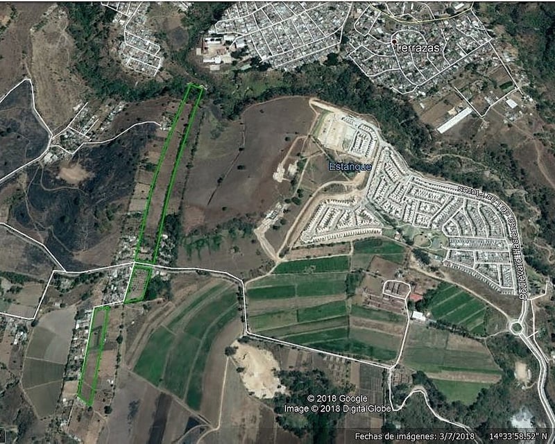 TERRENO EN VENTA ENTRE MIXCO Y VILLANUEVA / TERRENO DE 6 MANZANAS