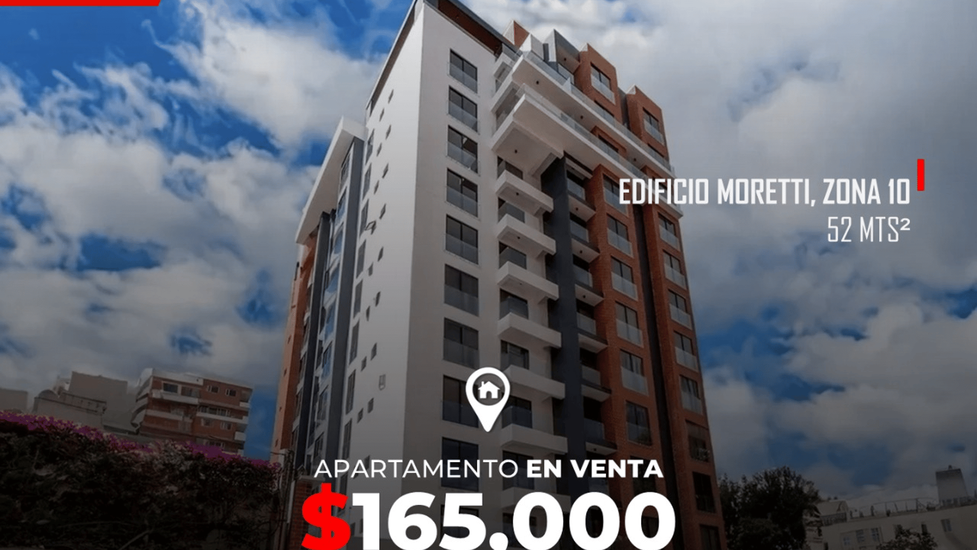 Apartamento en Venta en Edificio Moretti, zona 10