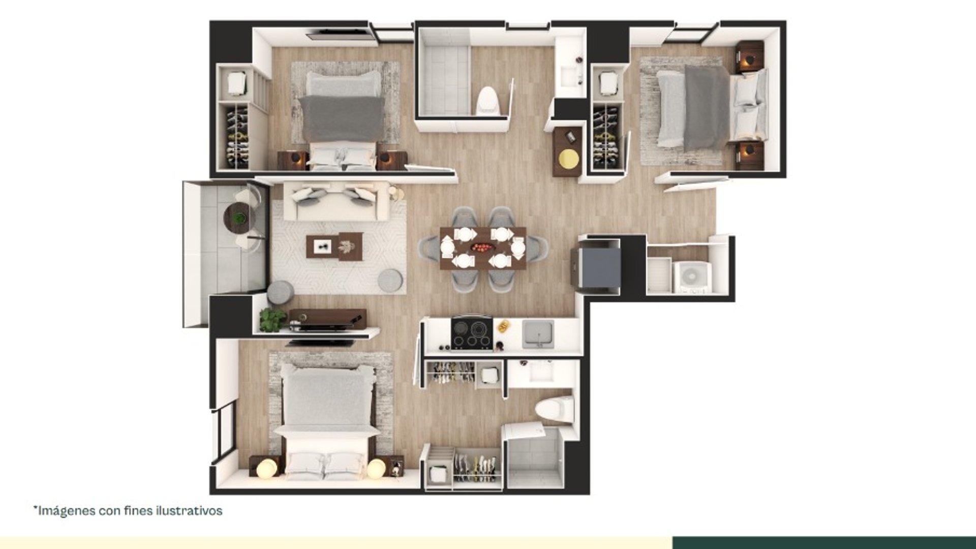 Apartamento nuevo en venta en Vicinia El Carmen zona 12  - Miniatura 17
