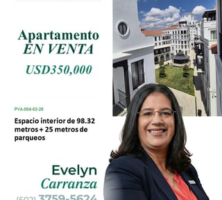 Apartamento en Venta en Ciudad Cayalá Zona 16