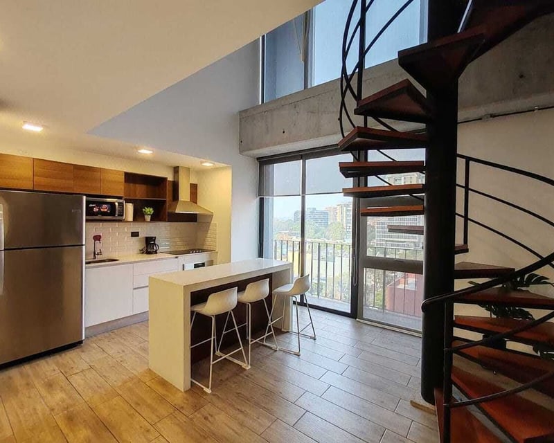 Apartamento en Alquiler  Amueblado Edificio Eon, zona 10