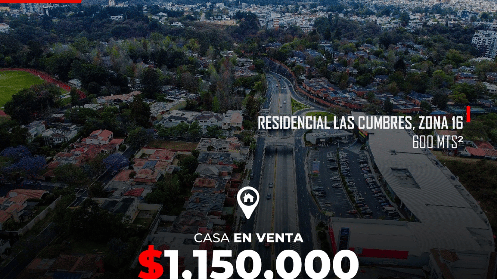 Casa en Venta Residencial Las cumbres zona 16
