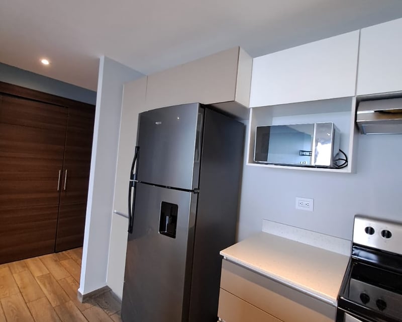 Apartamento en Renta con linea blanca en parque 15, zona 15 ref-6121