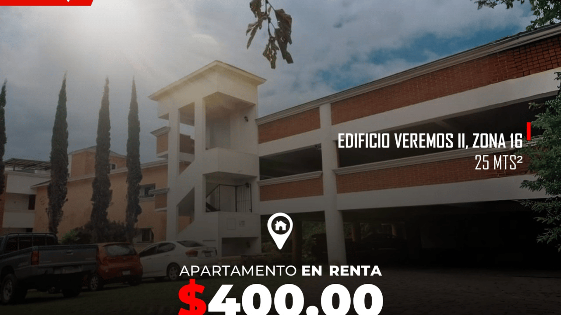 Apartamento en Renta en Edificio Veremos II, zona 16