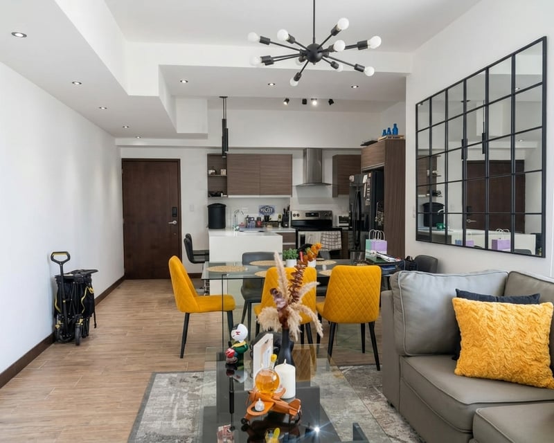 Apartamento en venta en Zona 10, nivel alto, 3 habitaciones ref-6091