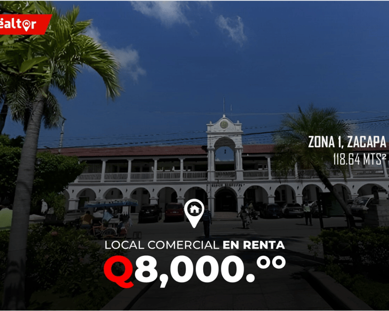 Local comercial en renta en zona 1, Zacapa