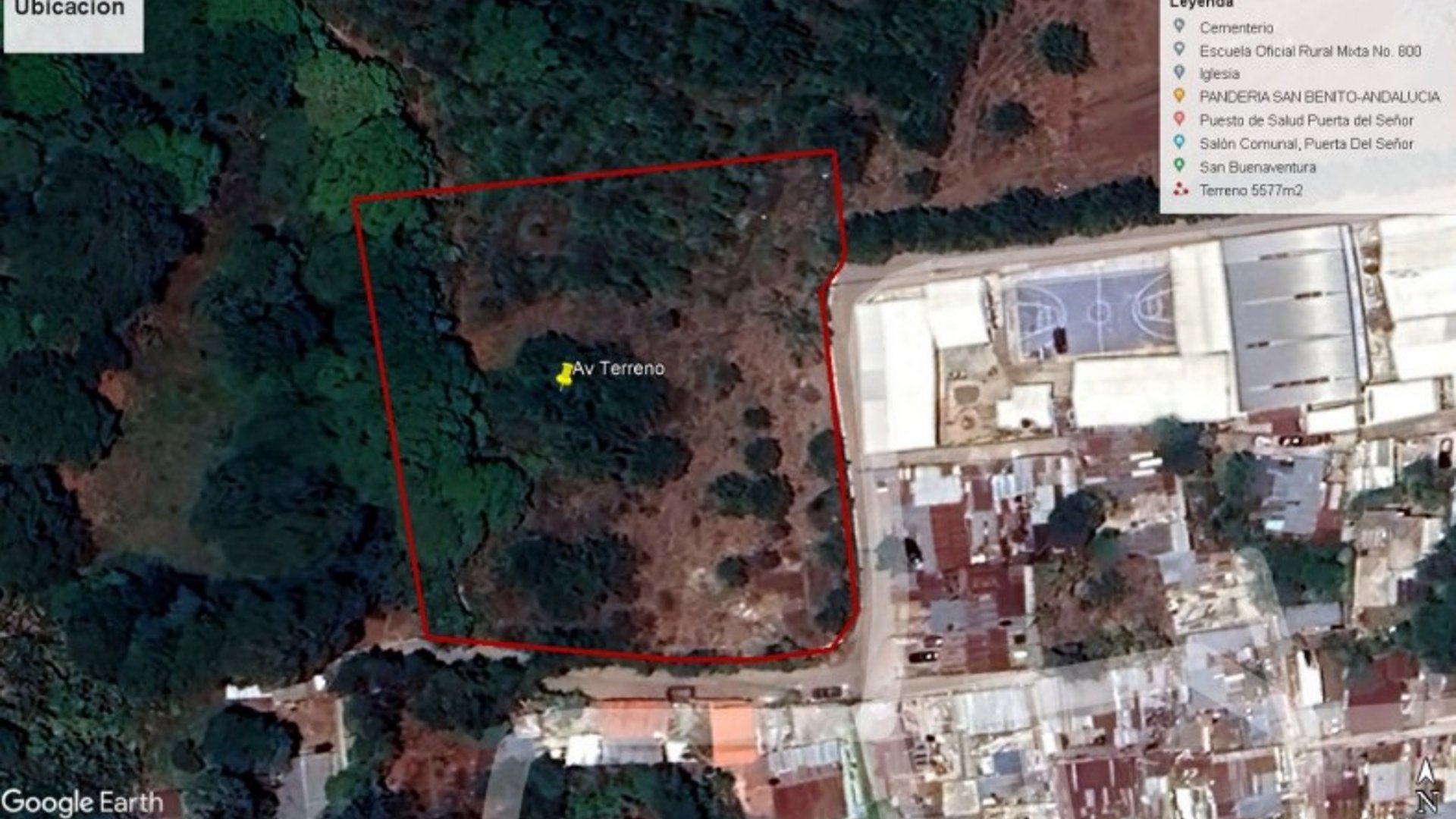 Terreno en venta, en Carretera al salvador