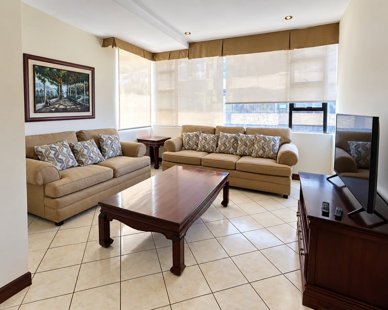 APARTAMENTO AMUEBLADO Y EQUIPADO EN EDIFICIO MILENIA ZONA 10