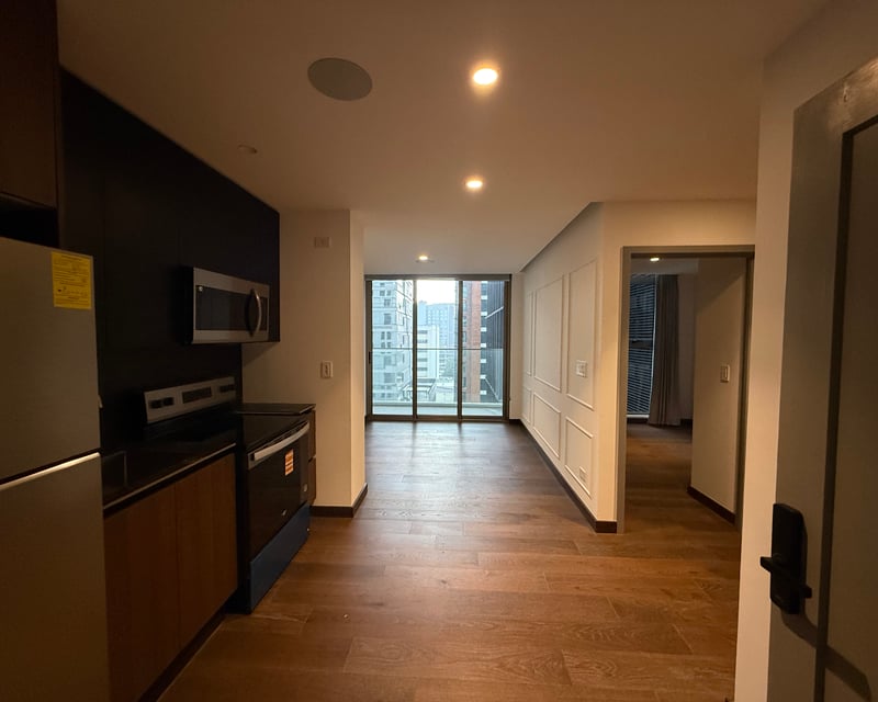 Apartamento de 1 habitación nuevo en renta en zona 10.