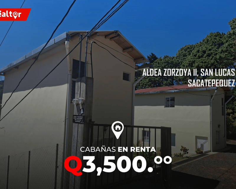 Cabañas en Renta en Aldea Zorzoya II, San Lucas, Sac