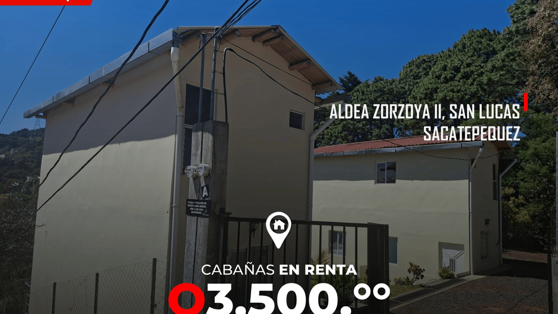 Cabañas en Renta en Aldea Zorzoya II, San Lucas, Sac
