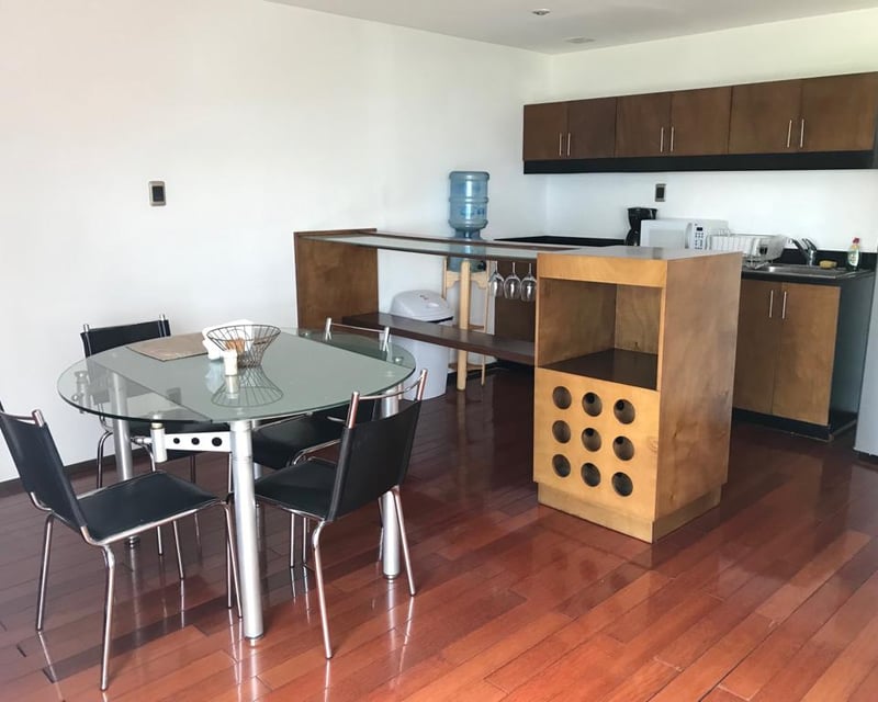 Apartamento amueblado en renta - 1 habitacion zona 13 Ref-5849
