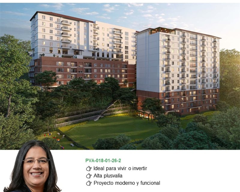 Apartamento en Pre-Venta en zona 2