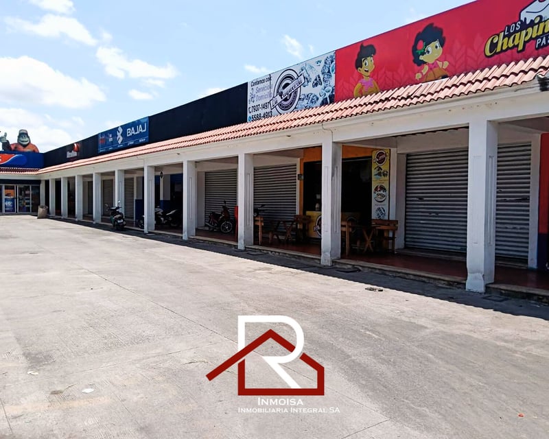 Plaza comercial rentable en venta, Masagua, Escuintla,  centro comercial Masagua